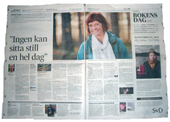 Artiklar i Svenska Dagbladet om utomhuspedagogik 21 - 24 november 2011